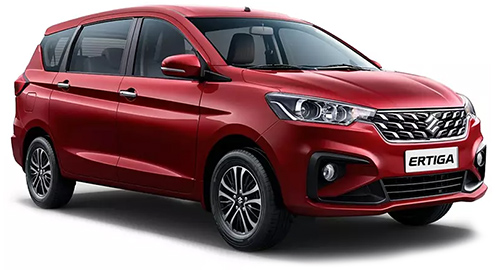 Car rental in Goa - Book Maruti Suzuki Ertiga Automatic – New 2022 for self drive